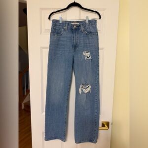 Levi’s 94 Baggy Distressed Jeans